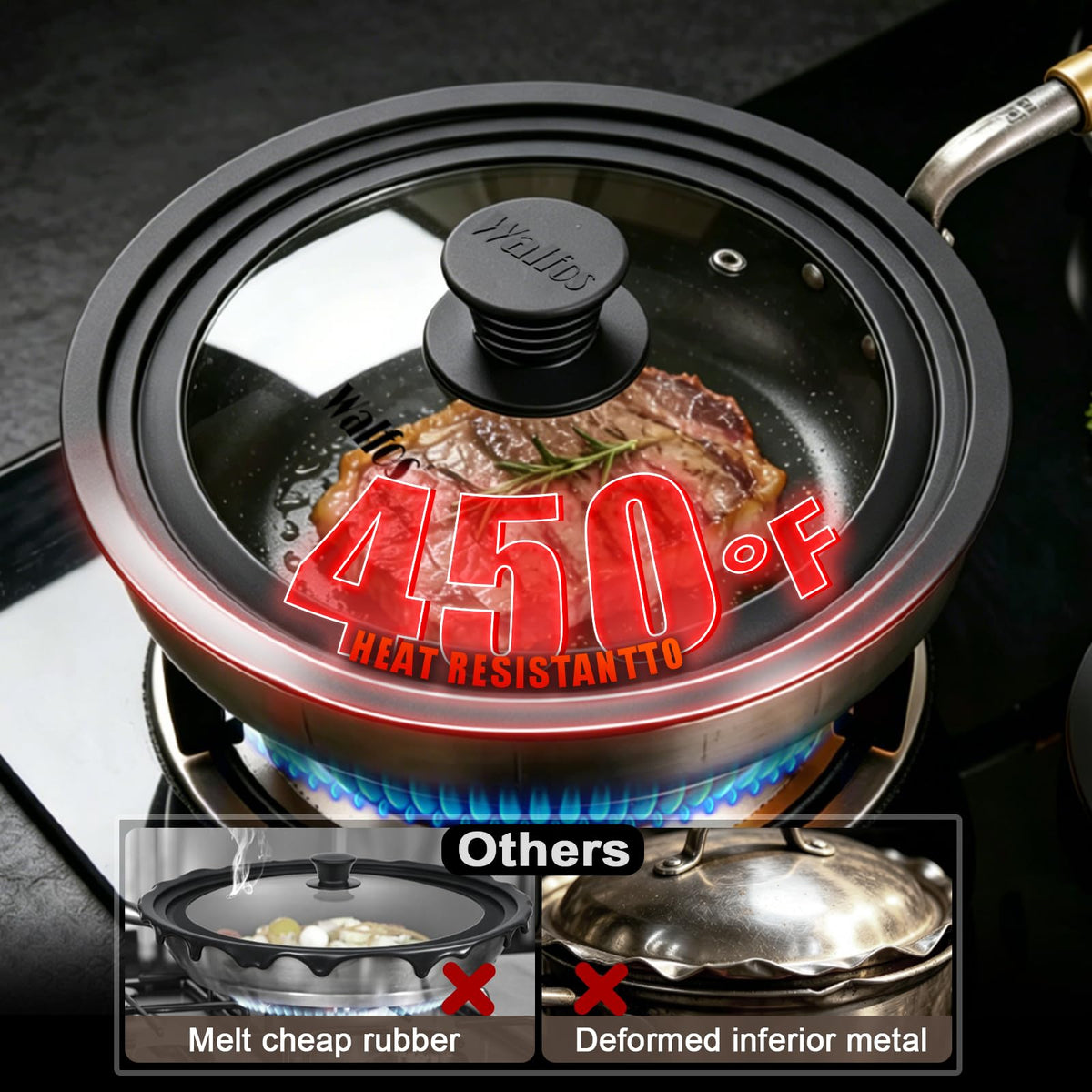 Tempered Glass Universal Lid for Pots, Pans and Skillets P794304