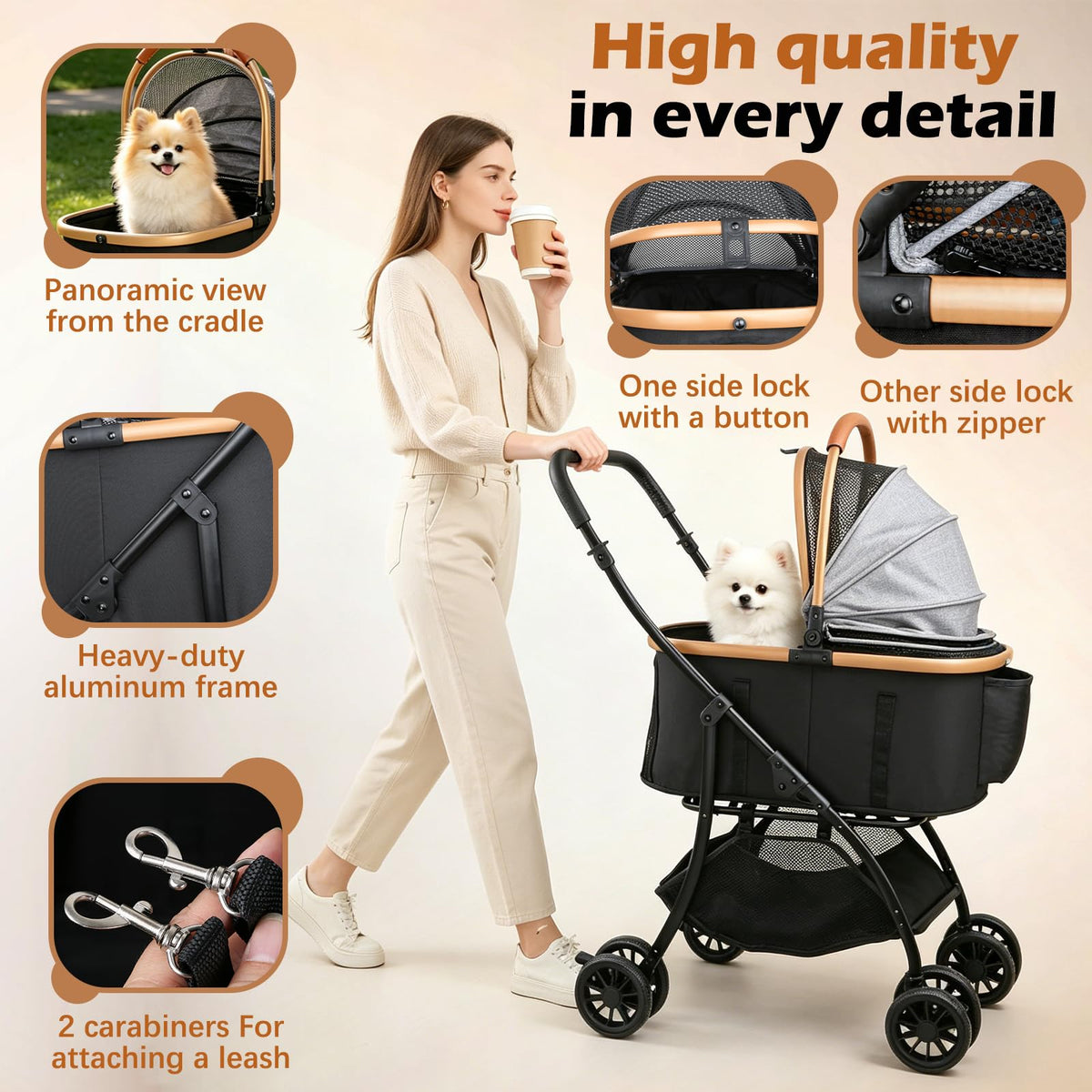 Pet Stroller H513