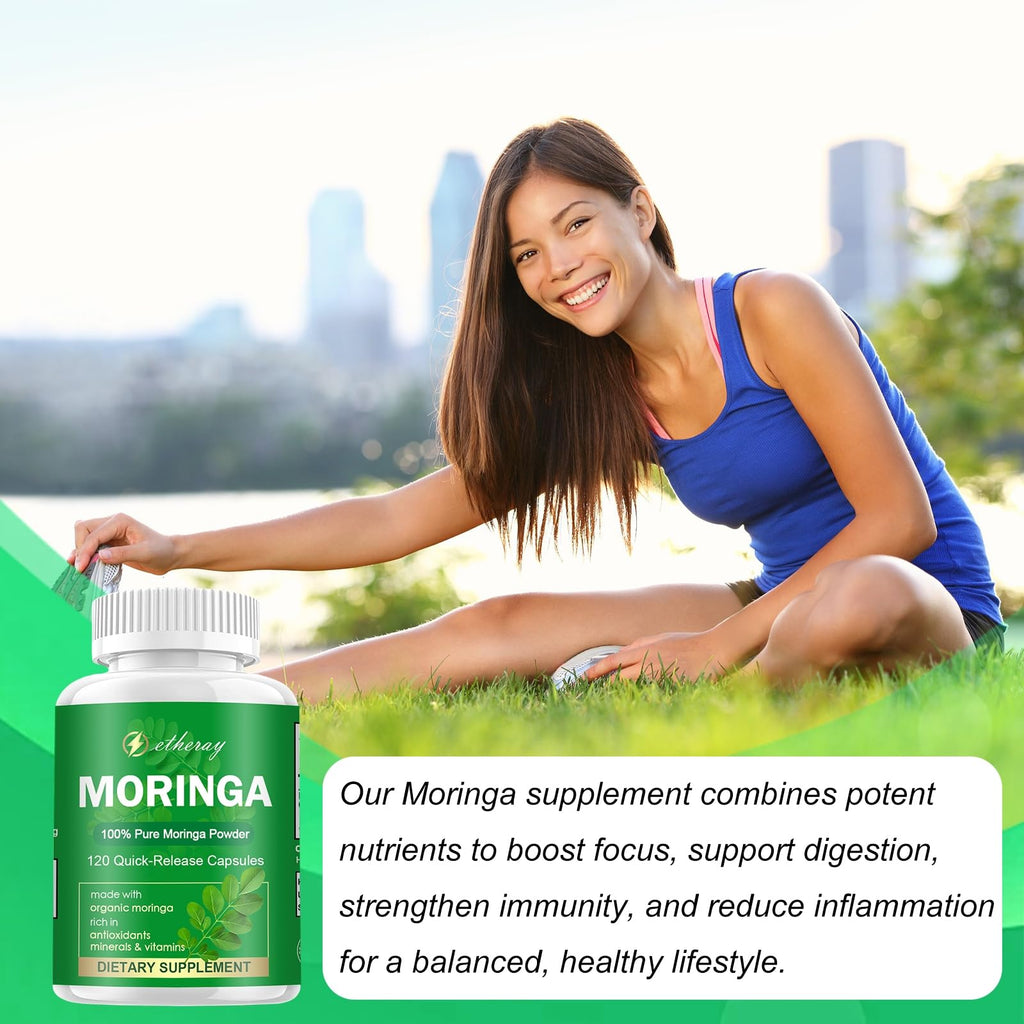 Moringa Capsules 800mg 120 Capsules D271