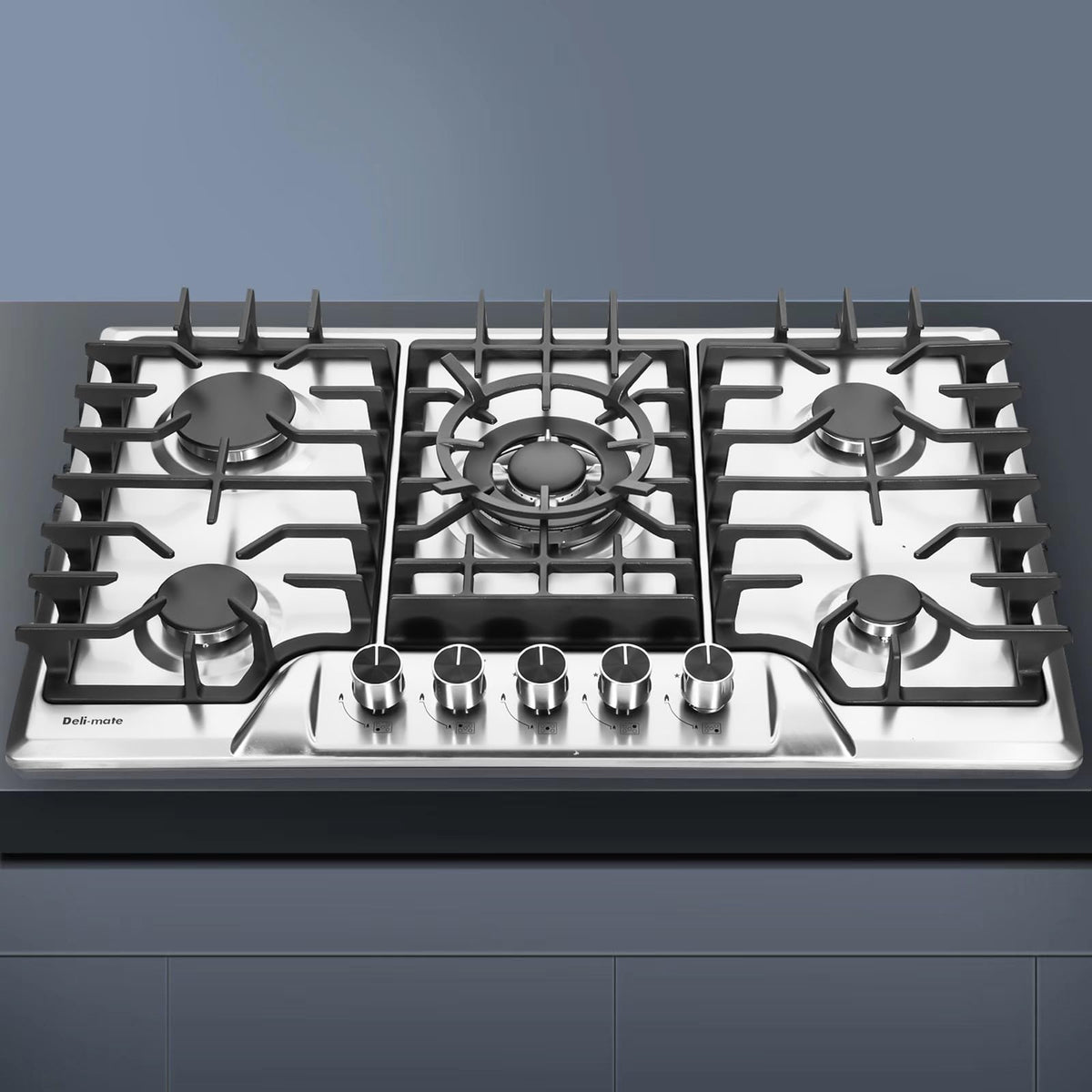 30 Inch 5 Burners Stainless Steel Gas Cooktop V160
