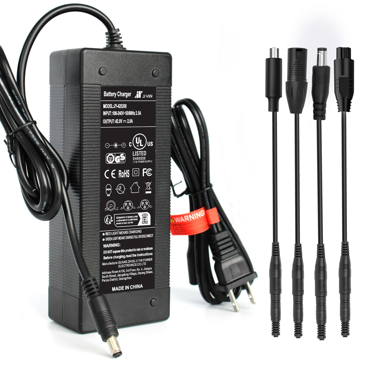36V-42V 2A Electric Scooter Charger W479851