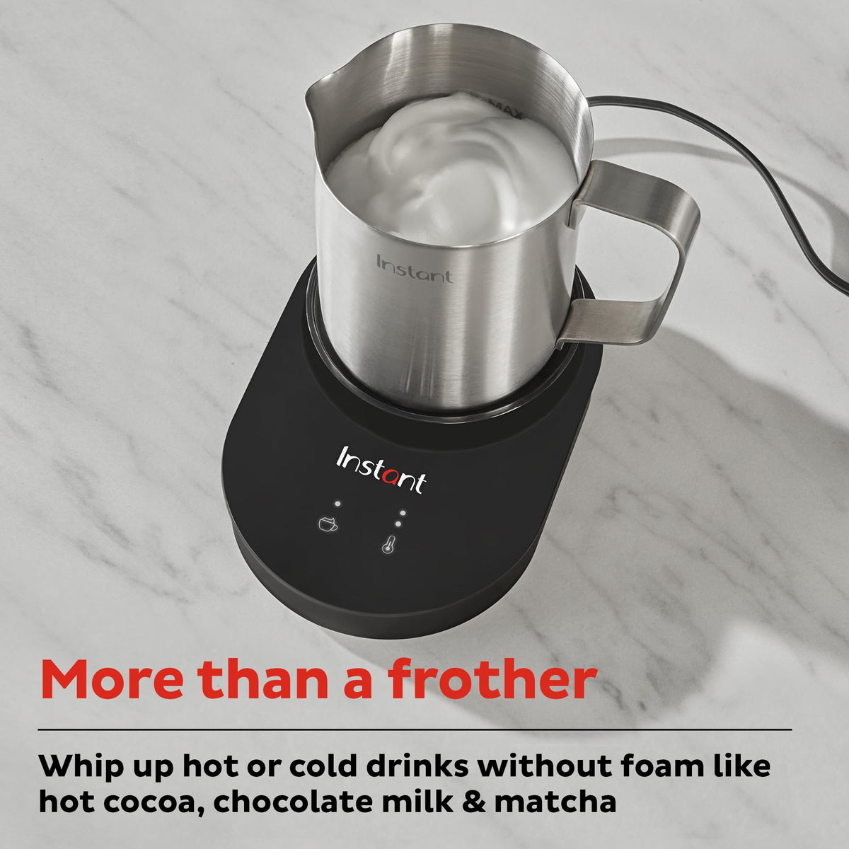 9-in-1 Stainless Steel Milk Frother N2197
