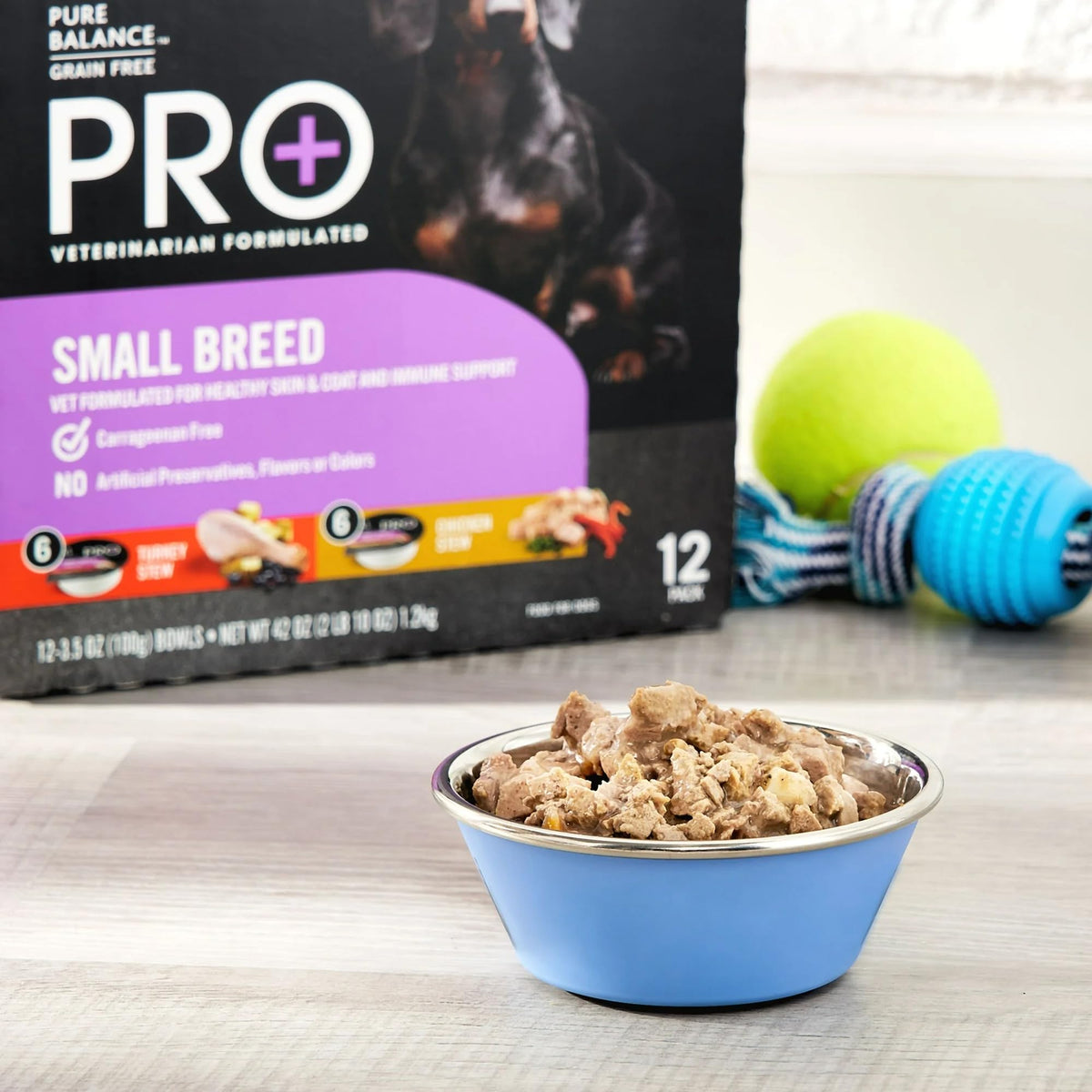 Turkey Stew & Chicken Stew Grain-Free Wet Dog Food 3.5 oz Cups F175