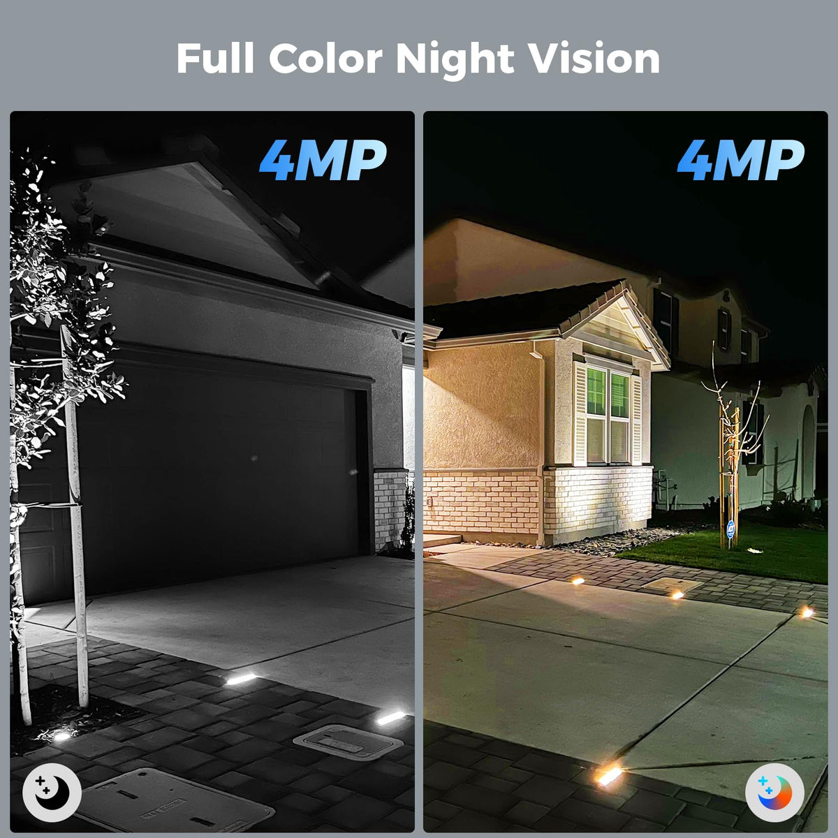 4 Pack Wireless Solar Security Camera T954