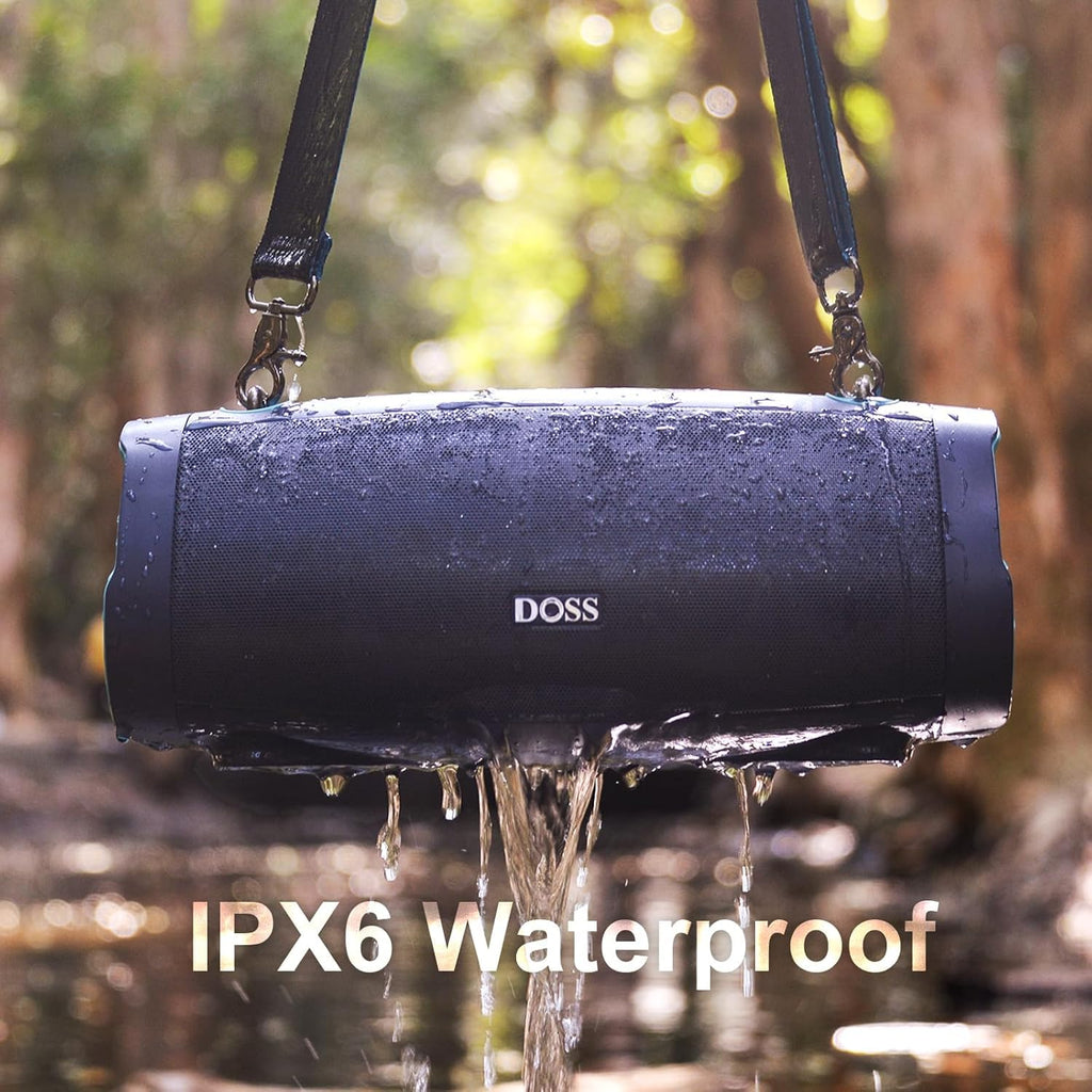 Wireless Bluetooth Speaker, IPX6 Waterproof W493
