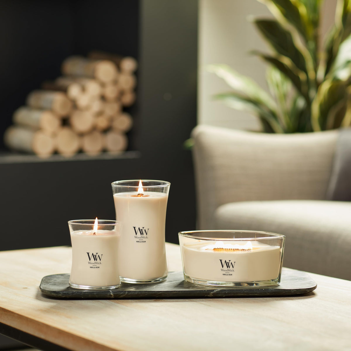 Vanilla Bean Scented Candle 9.7oz R27624