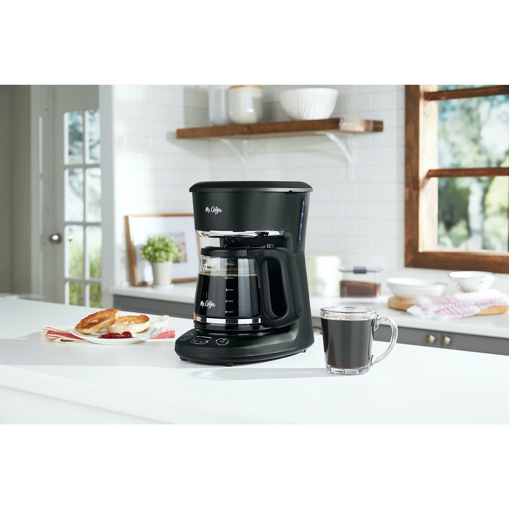 12-Cup Programmable Coffeemaker Black M3663
