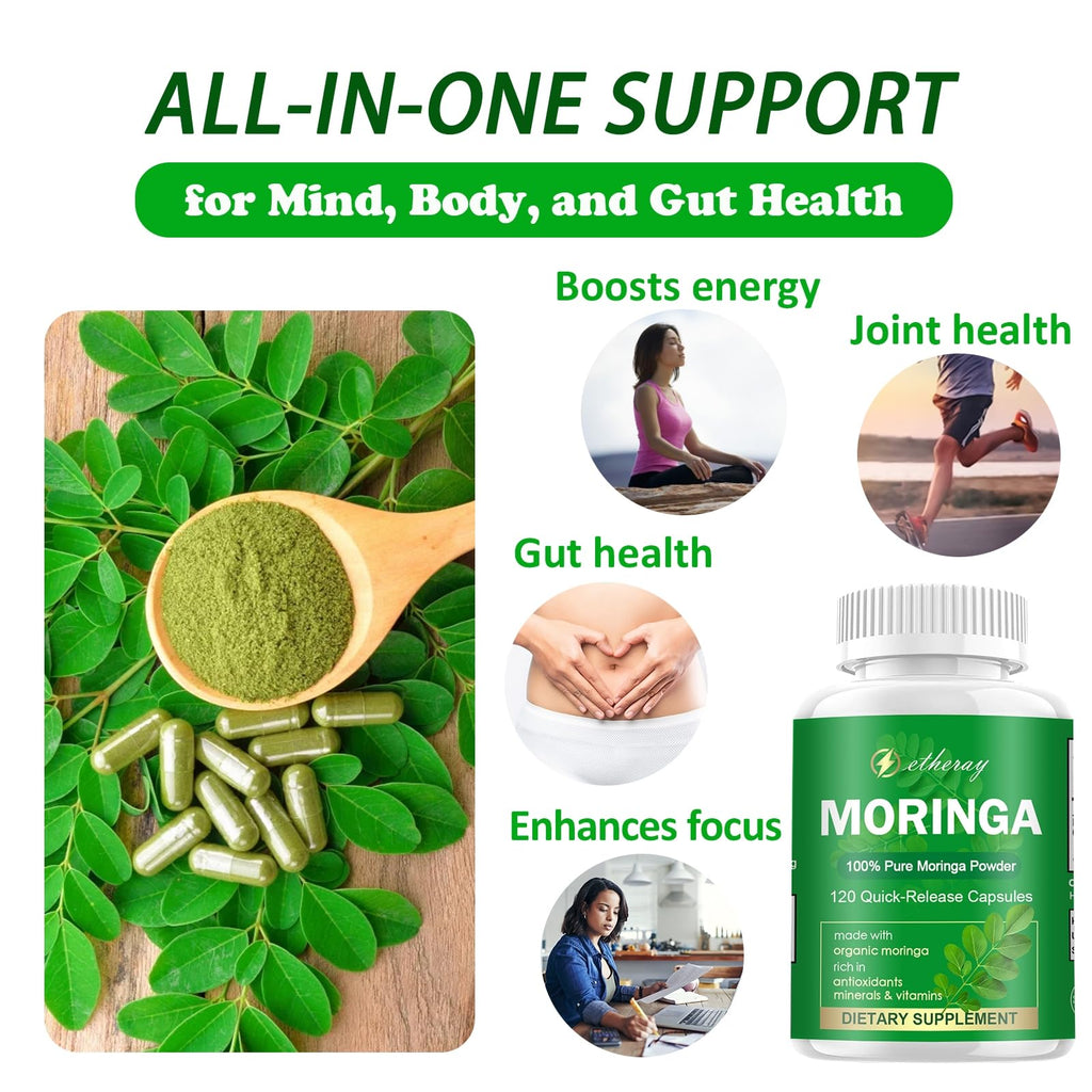 Moringa Capsules 800mg 120 Capsules D271