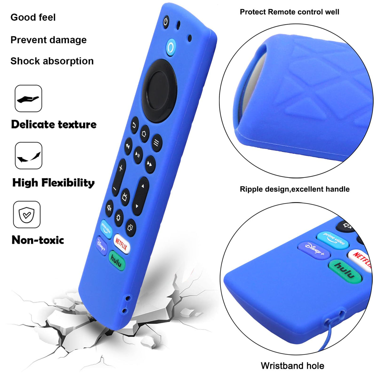 Silicone Remote Case 3pcs with Lanyard I961786