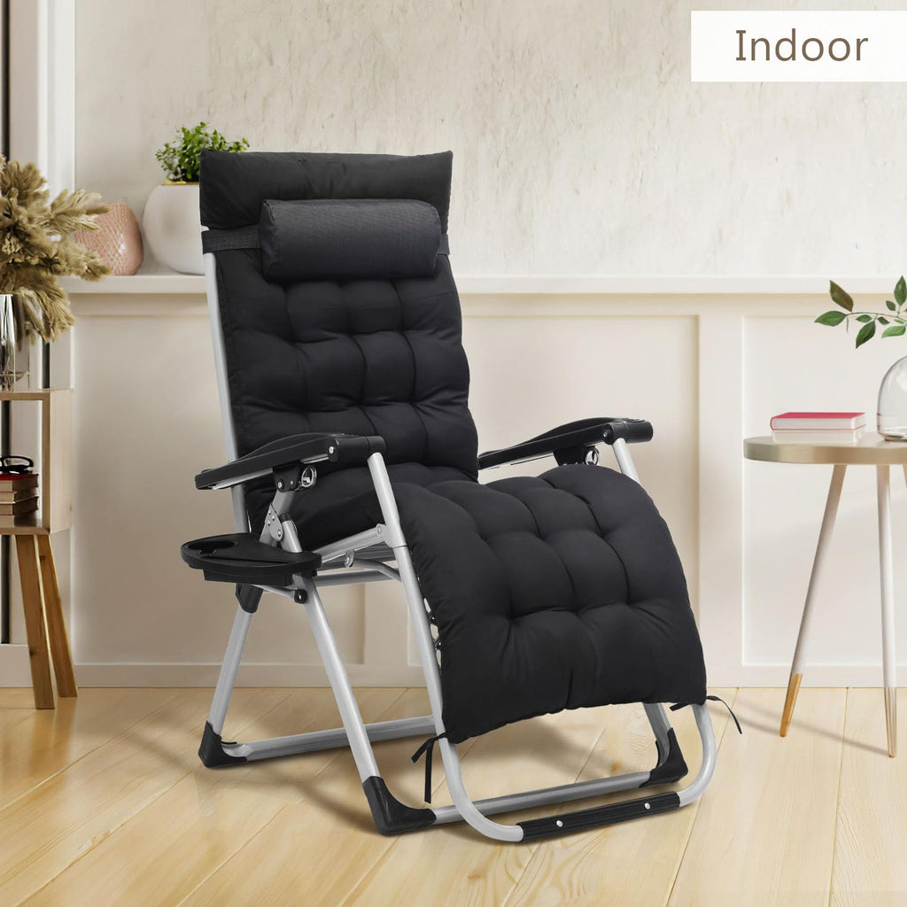 Zero Gravity Lounge Chair Black W743293