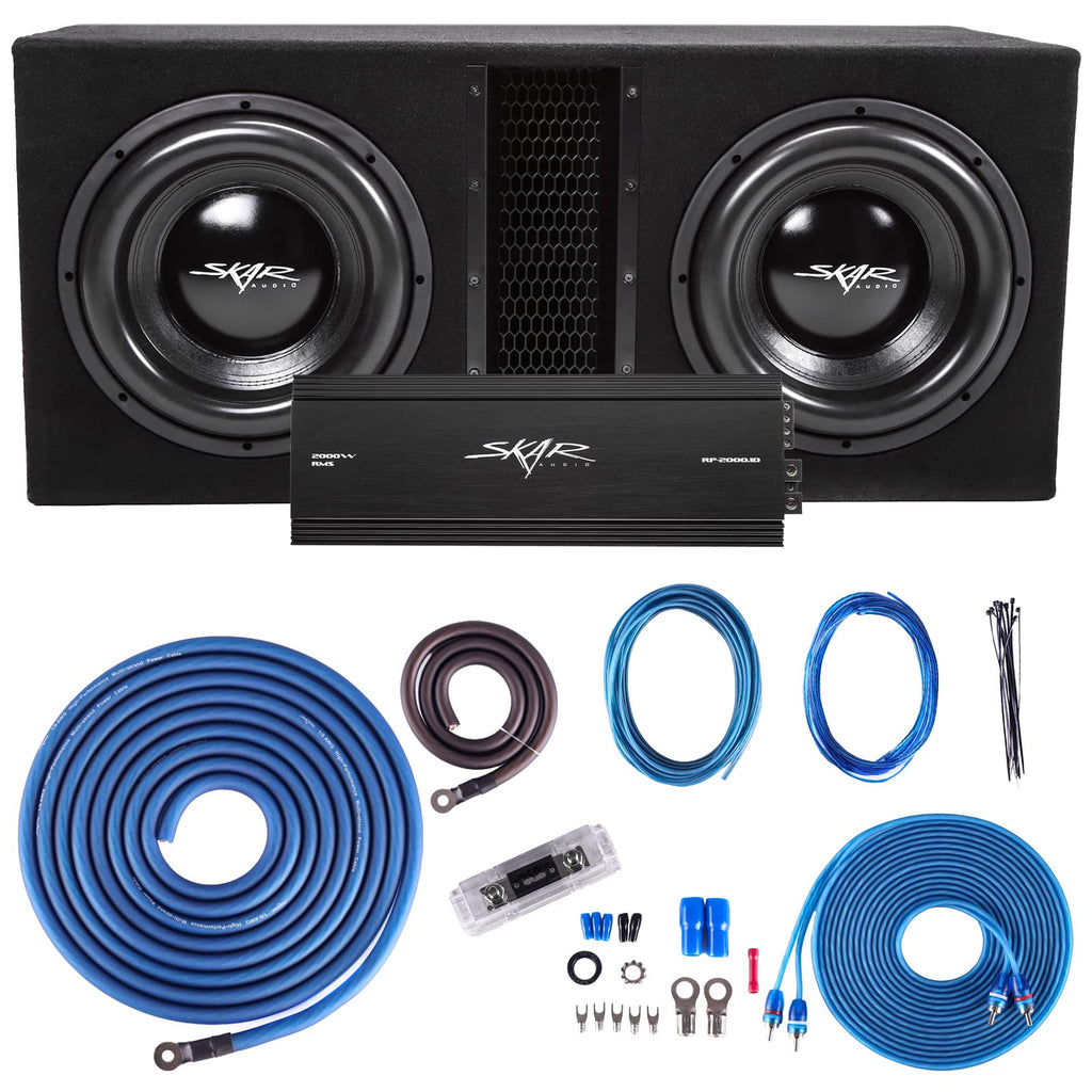 12" 5000 Watt Subwoofer Bass Package with Amplifier Z911