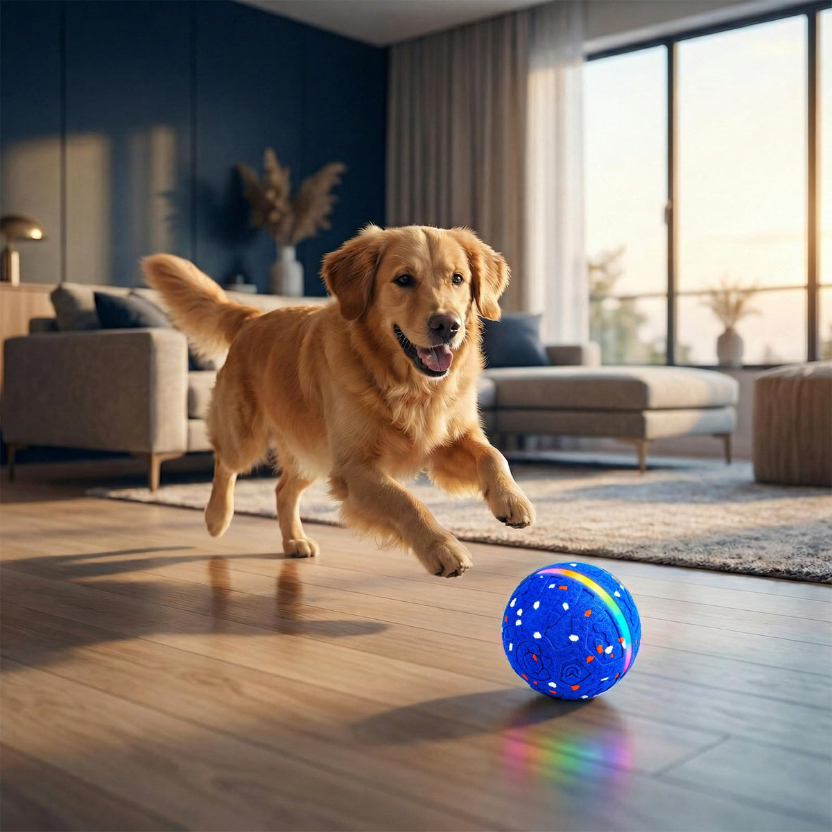 Interactive Dog Ball Toy 3 Modes J71257
