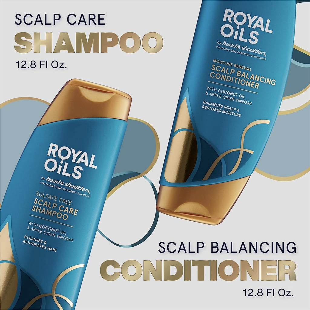 Shampoo and Conditioner Set 1% Pyrithione Zinc 12.8 fl oz I291