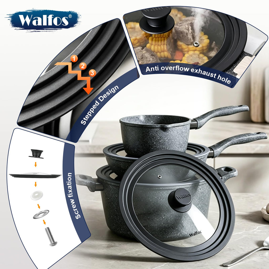 Tempered Glass Universal Lid for Pots, Pans and Skillets P794304
