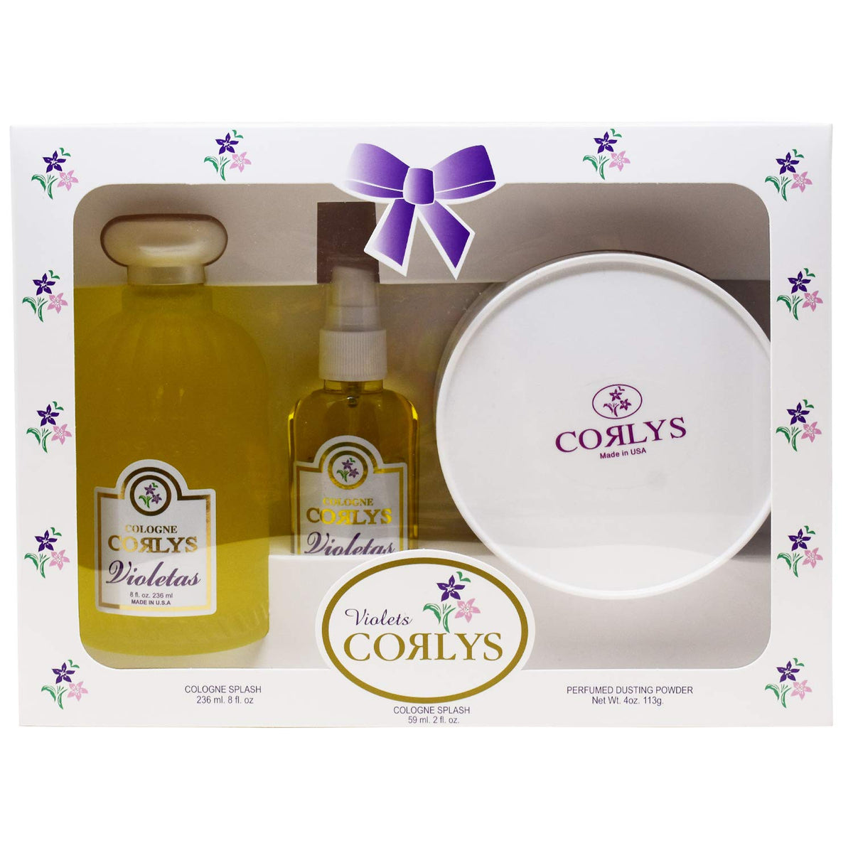 Violet Baby Cologne and Dusting Powder H928