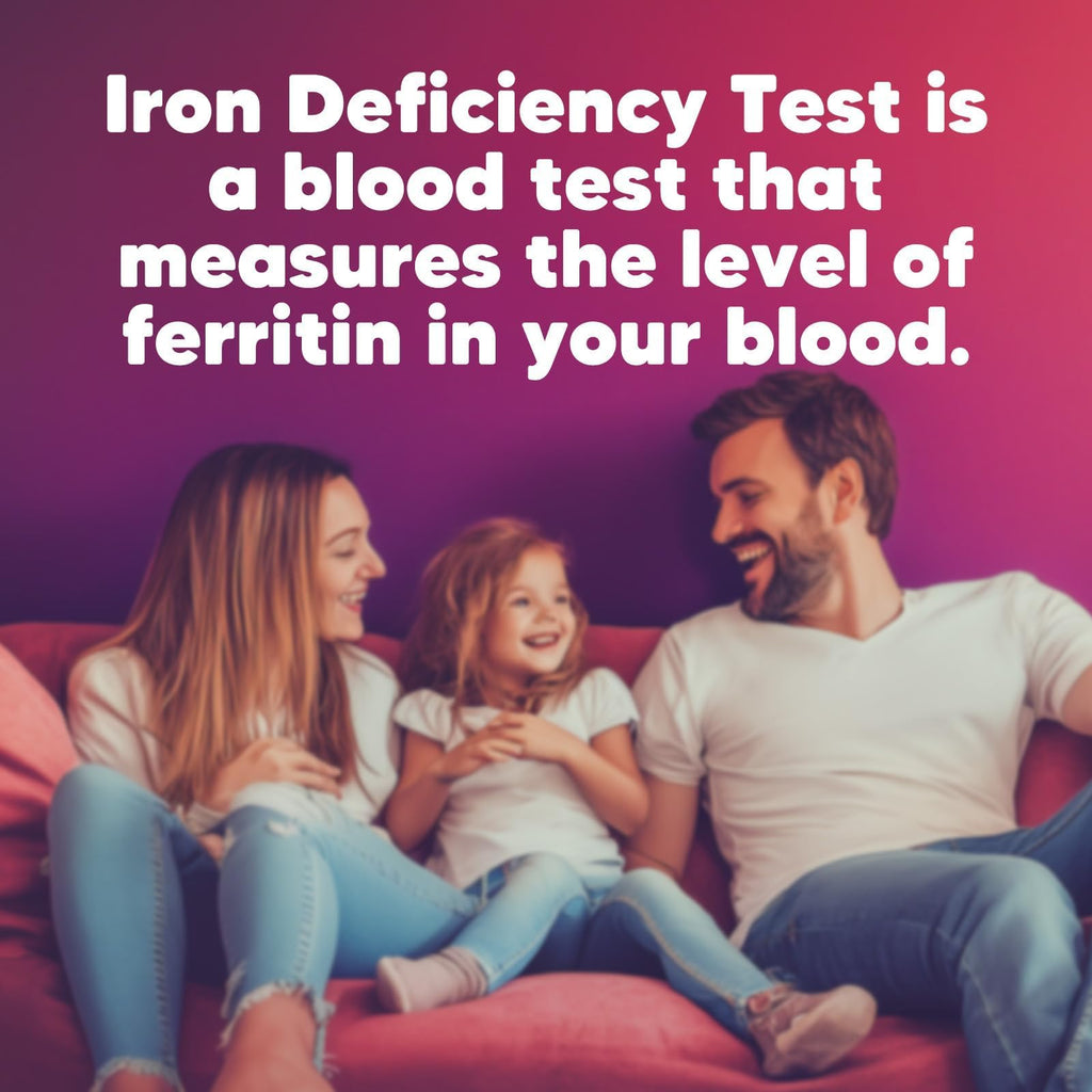 Iron Deficiency Home Test Kit 2 Tests O421