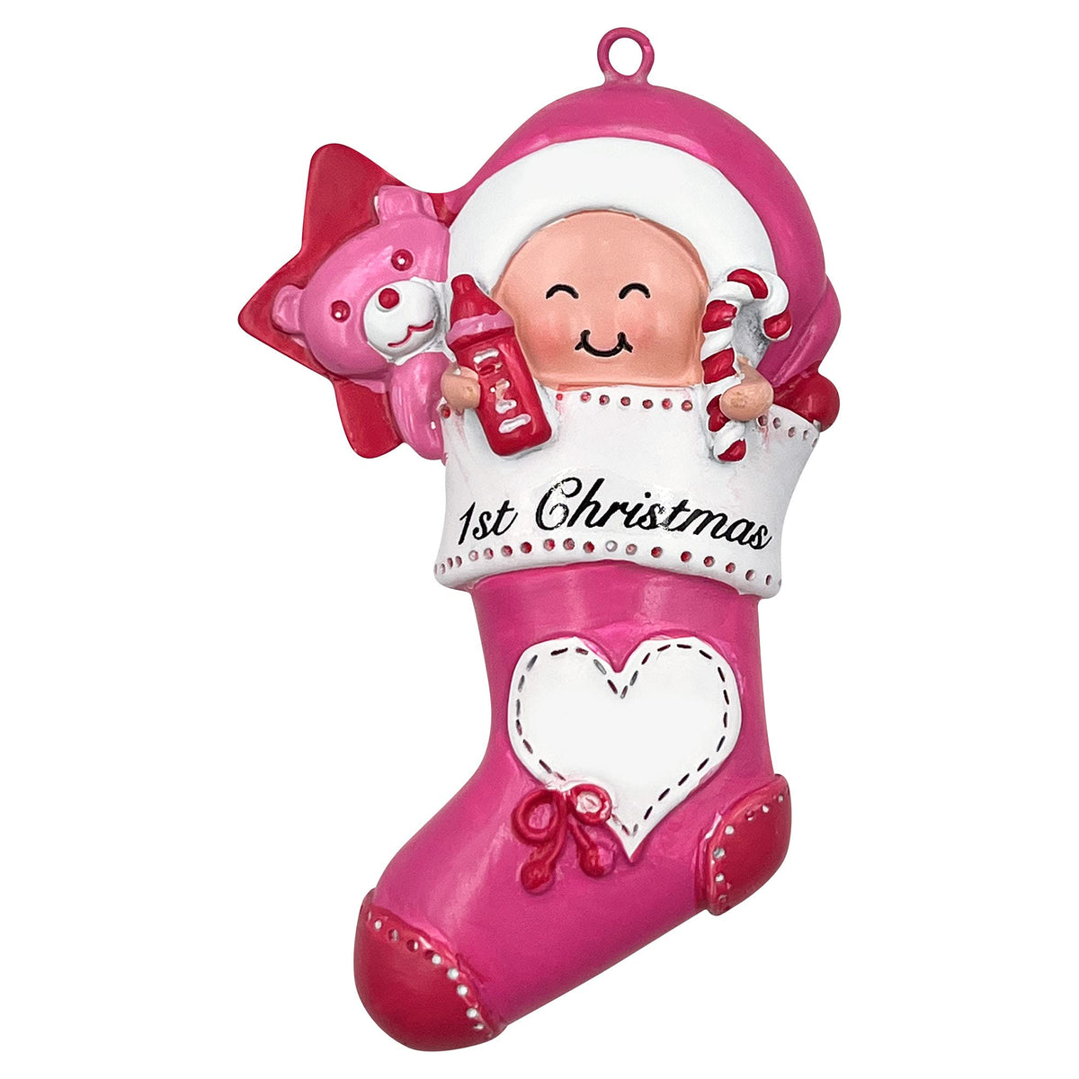 Pink Baby Keepsake Ornament L3575
