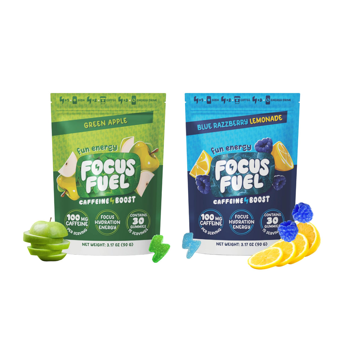 Energy Chews Variety Pack 2-Pack 30 Servings U6701