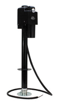 Electric A-Frame Tongue Jack with LED Work Light and Ground Wiring, 3,650 lbs. Capacity, Black Z773