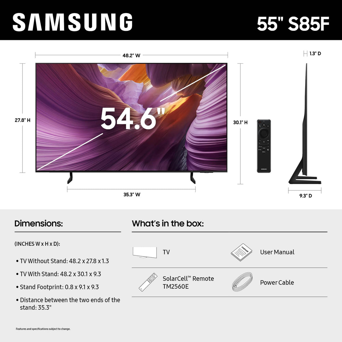 55-Inch OLED 4K Smart TV A71374