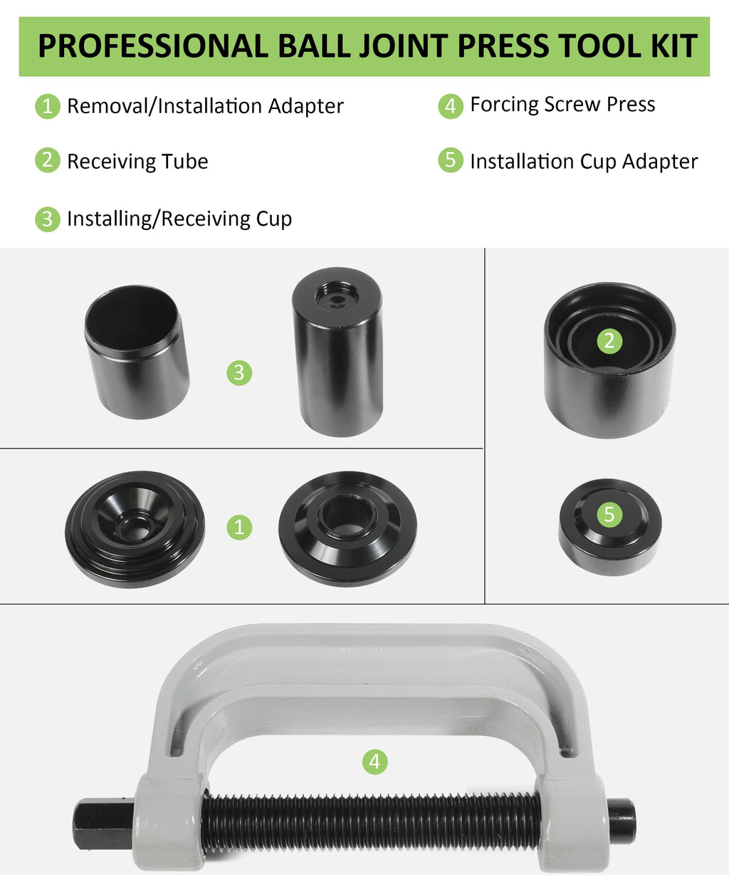 Ball Joint Removal Tool Kit with 4x4 Adapters C568166