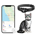 GPS Cat Collar Tracker, Waterproof, Black W9491