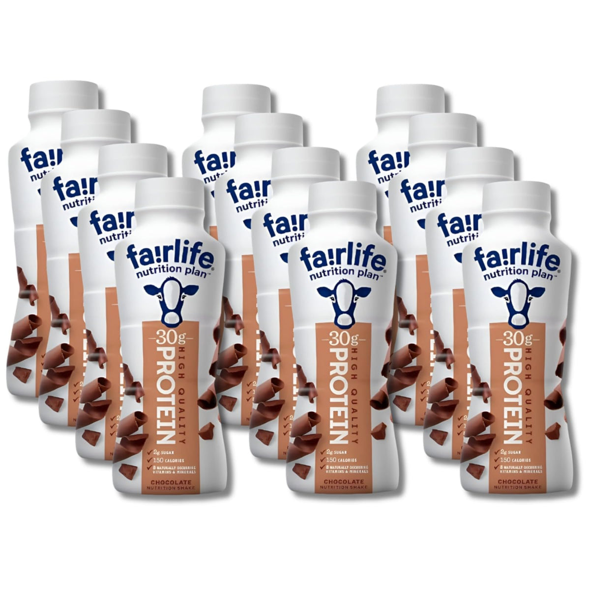 Chocolate 30g Protein Shakes 12 Pack 11.5 fl oz W50725