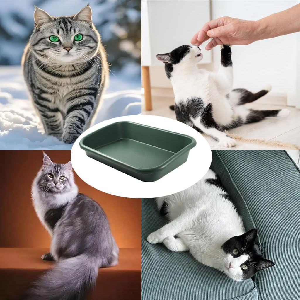 Extra Large High Sides Low Entry ABS Litter Box X88788