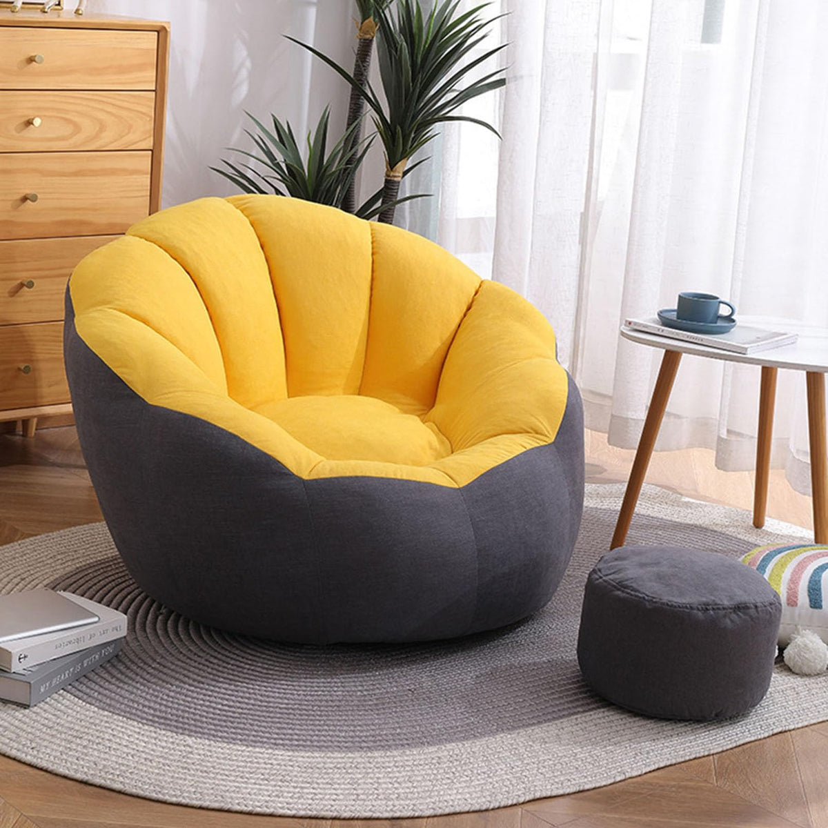 Corduroy Bean Bag Chair Cover X9134