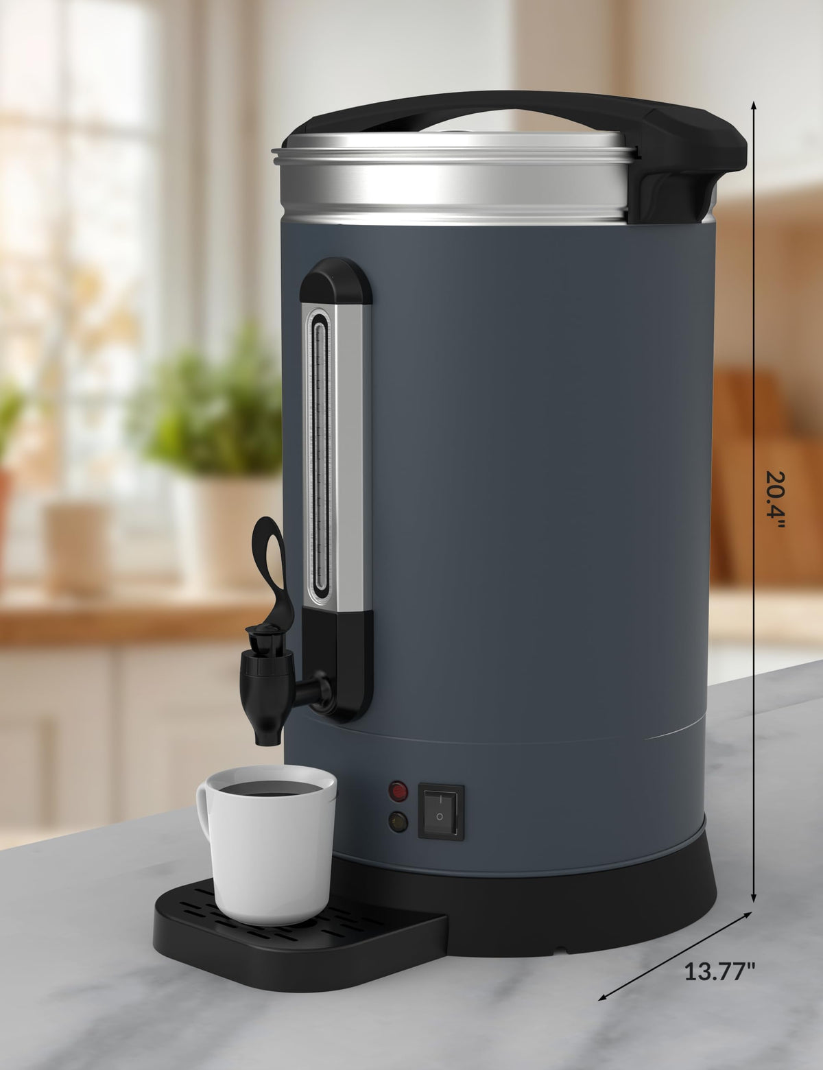 100-Cup Stainless Steel Coffee Urn Y496