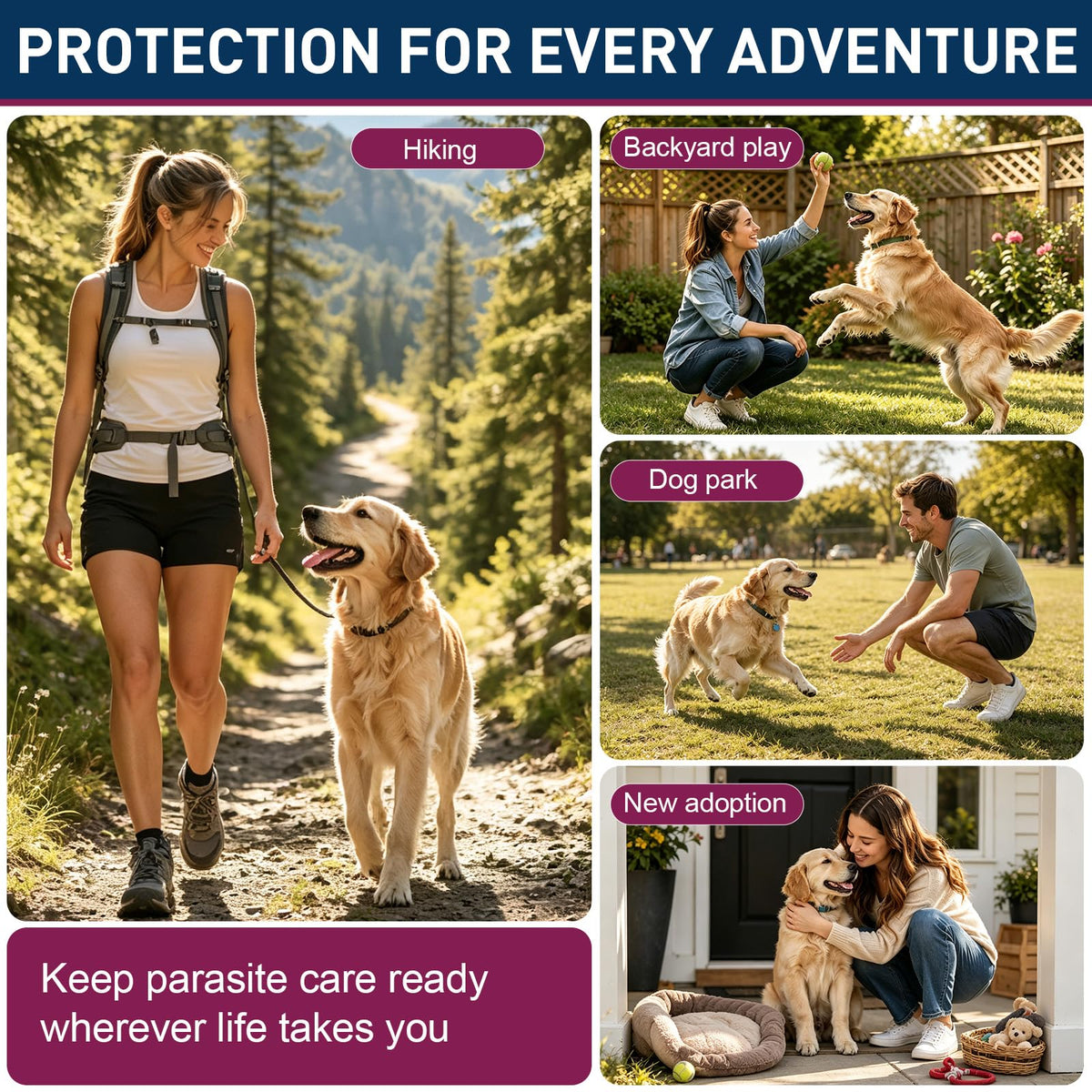 7-Way Dewormer for Large Dogs & Puppies, 50 Tablets G185323