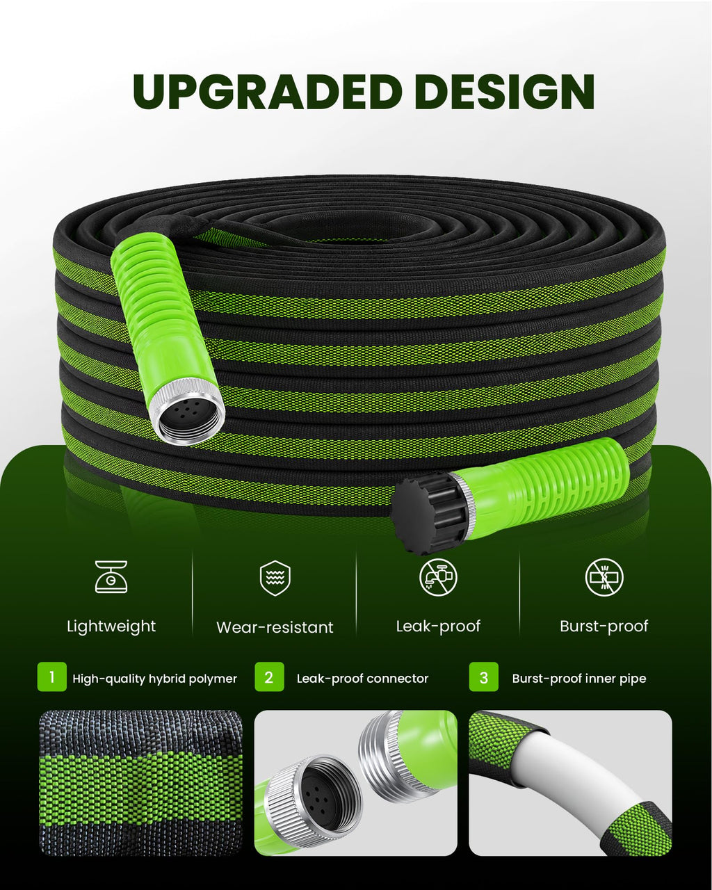 100FT Flat Soaker Hose E46273
