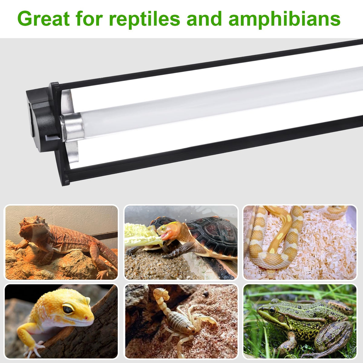 24W 22 Inch UVB Reptile Light Fixture N47516