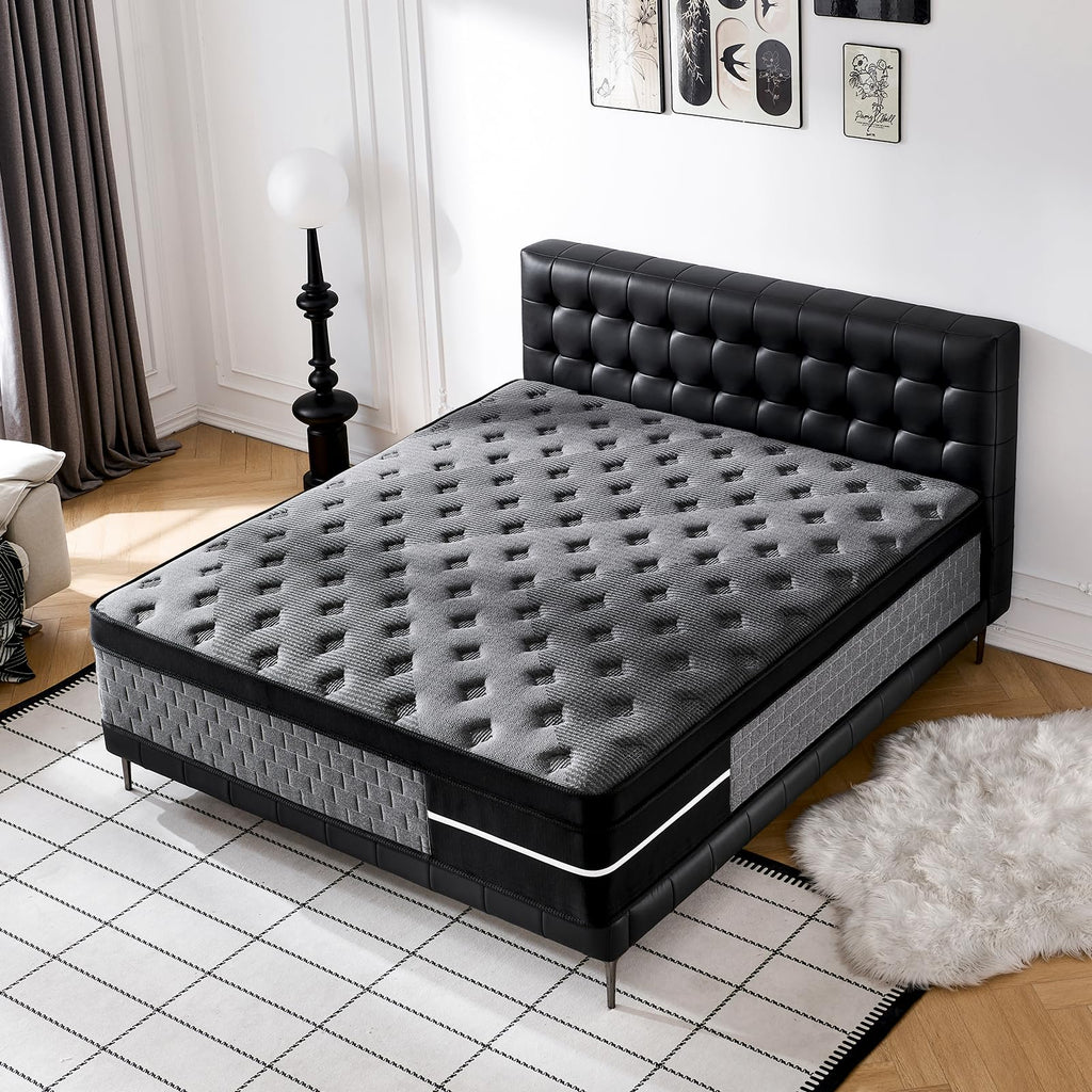 12 Inch Medium Firm Hybrid Full Mattress N106414