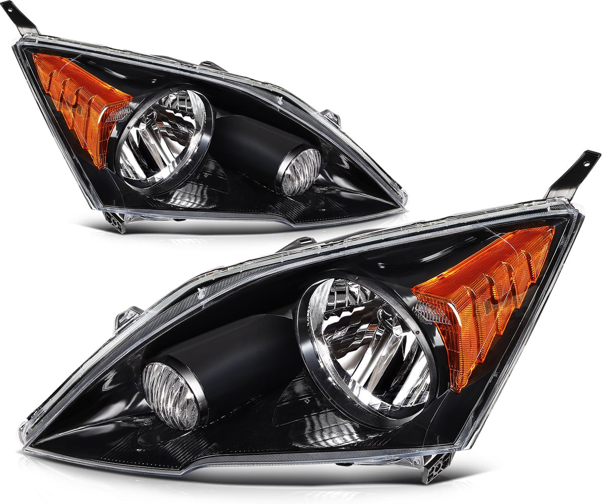 Chrome Housing Clear Corner Headlight Assembly D114727