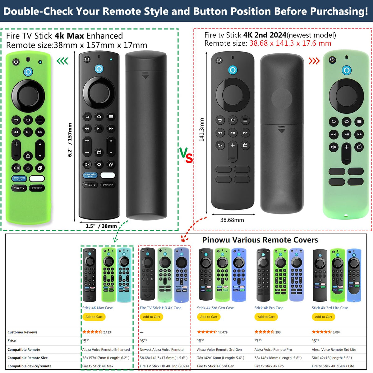 Silicone Remote Case 3pcs with Lanyard I961786