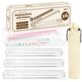 Acrylic Mahjong Racks with Pushers Set of 4 E339781