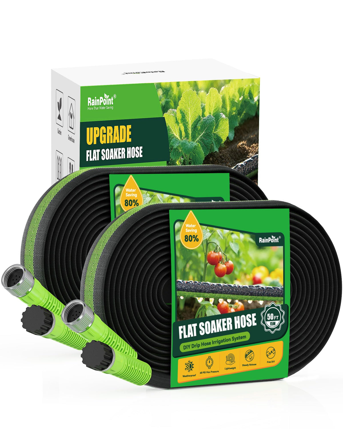 100FT Flat Soaker Hose E46273