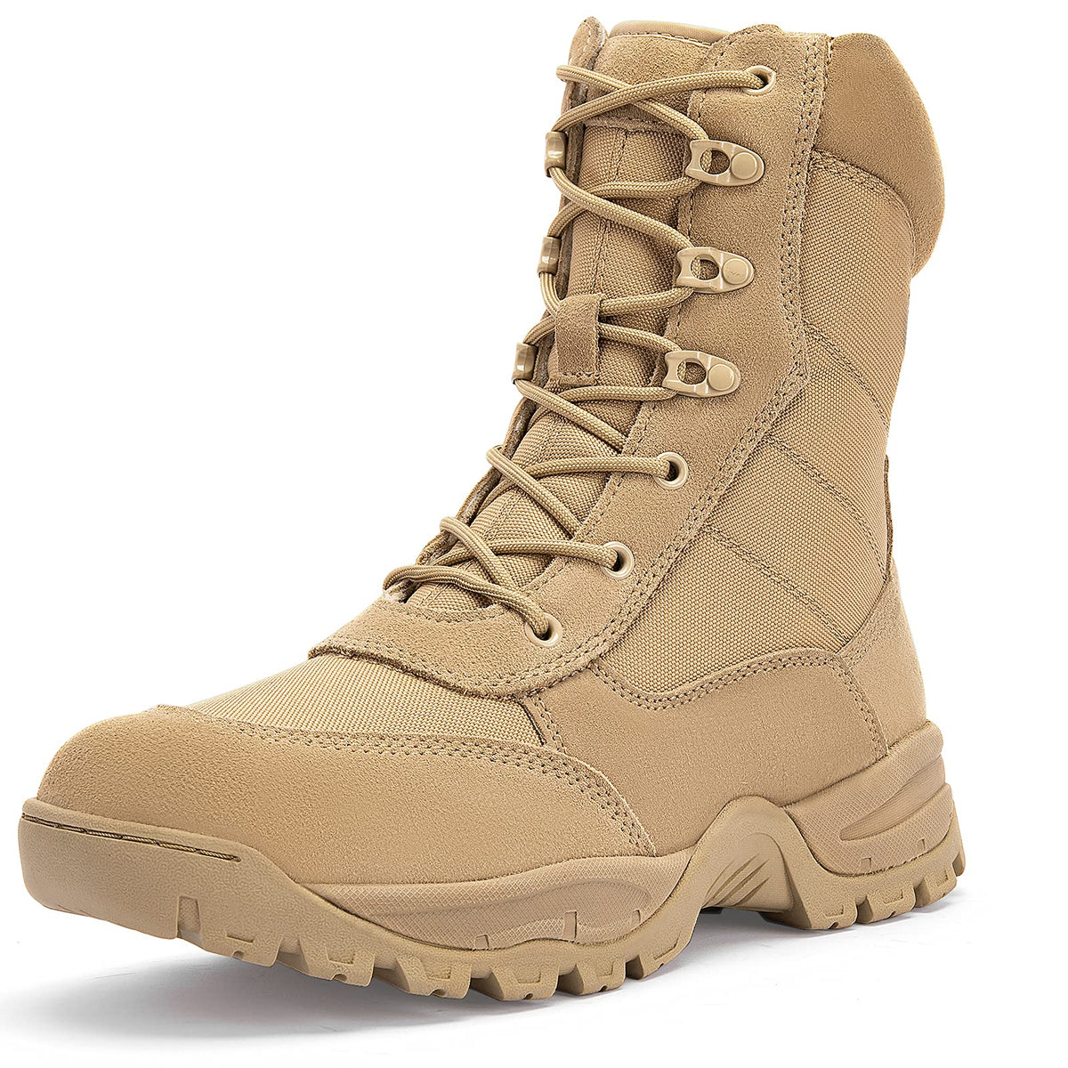 8-Inch Lightweight Tactical Boots with Side Zipper S60617