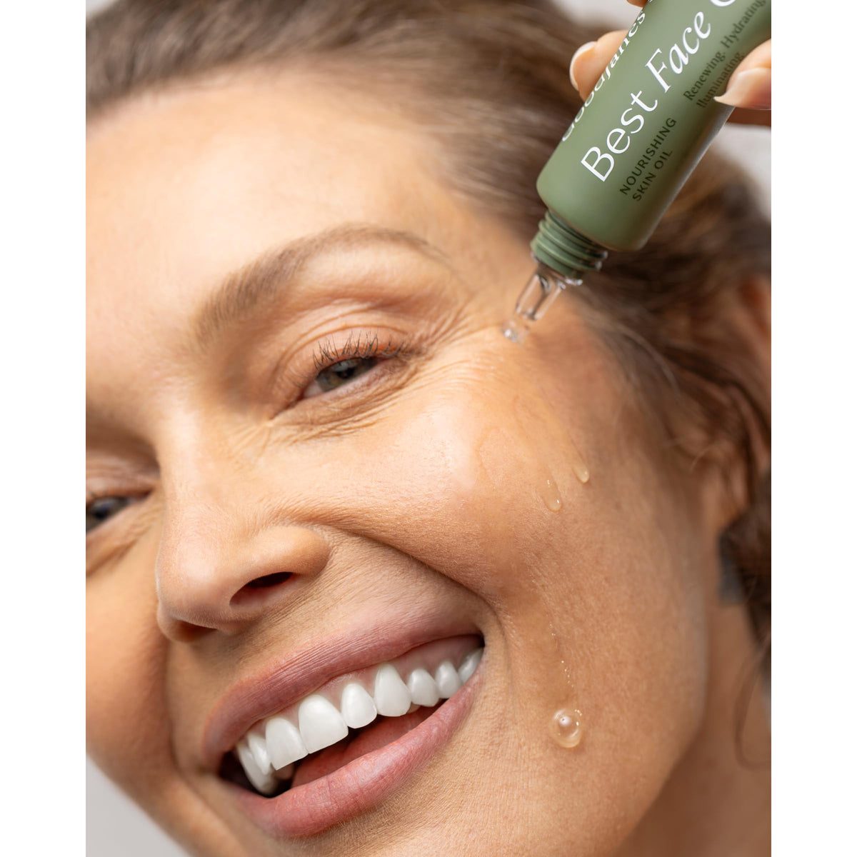 Hydrating Facial Oil with Rosehip, Jojoba, Argan & Squalane 1 oz N77218