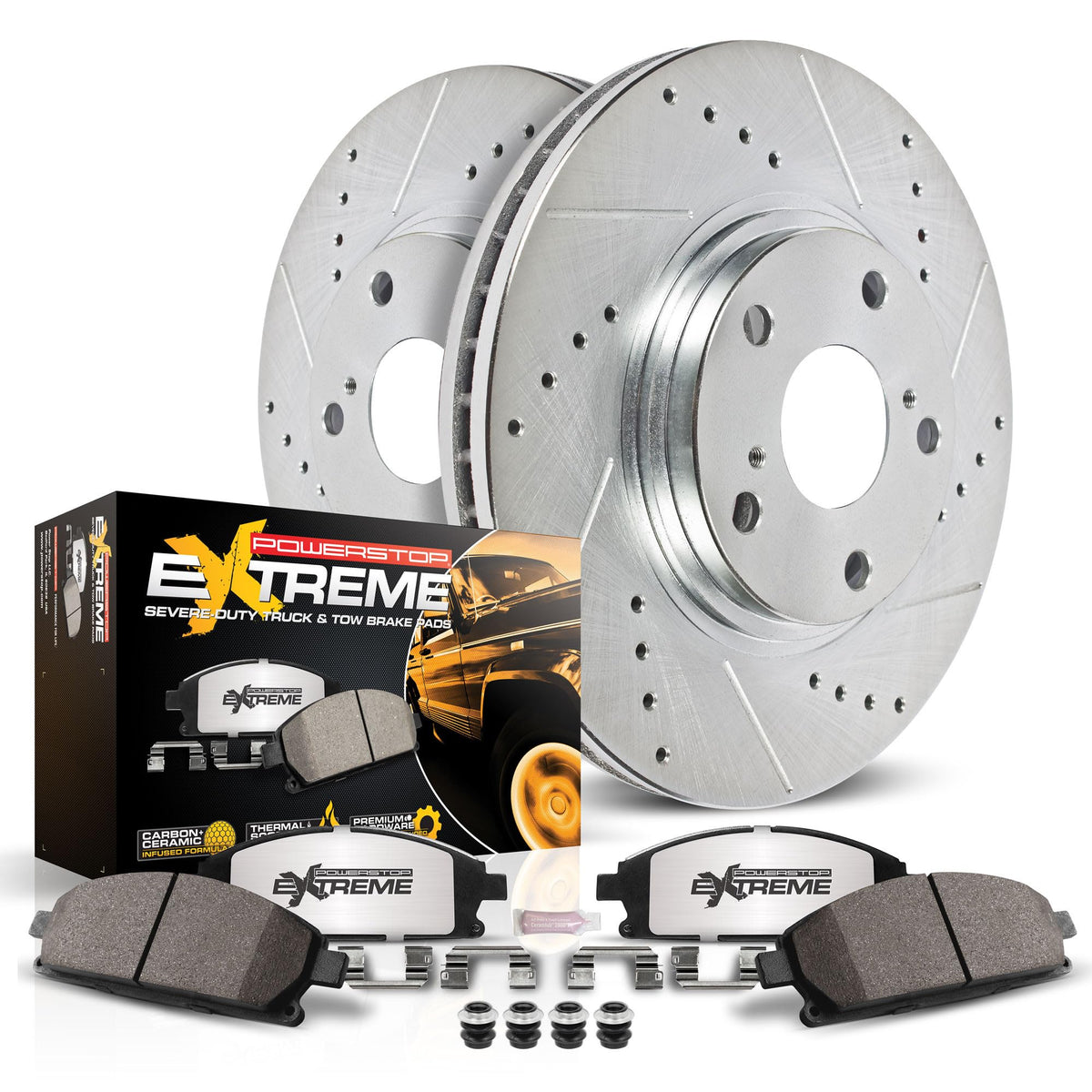 Brake Pad & Rotor Kit P4552
