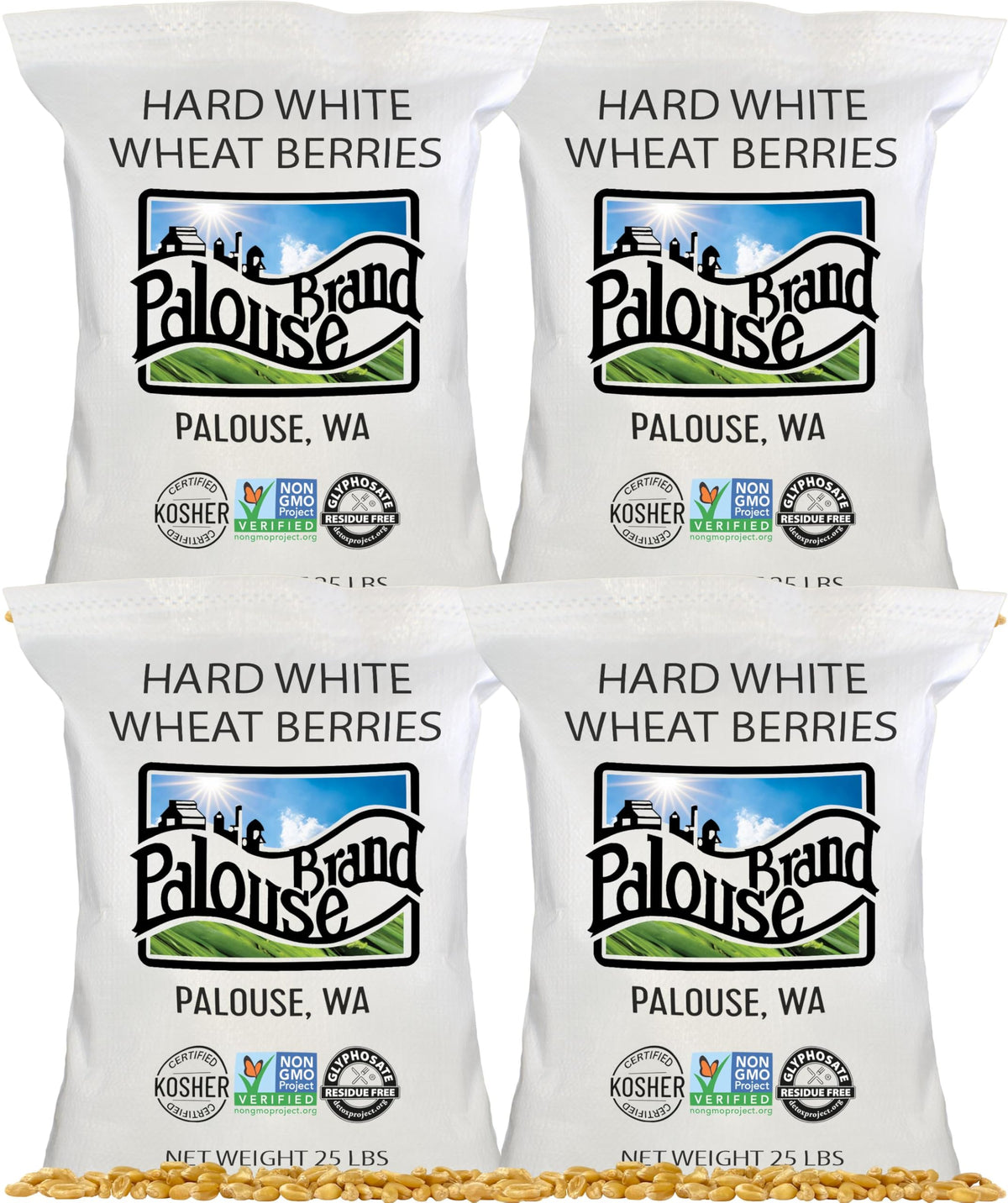 Hard White Wheat Berries 100 lbs H813850