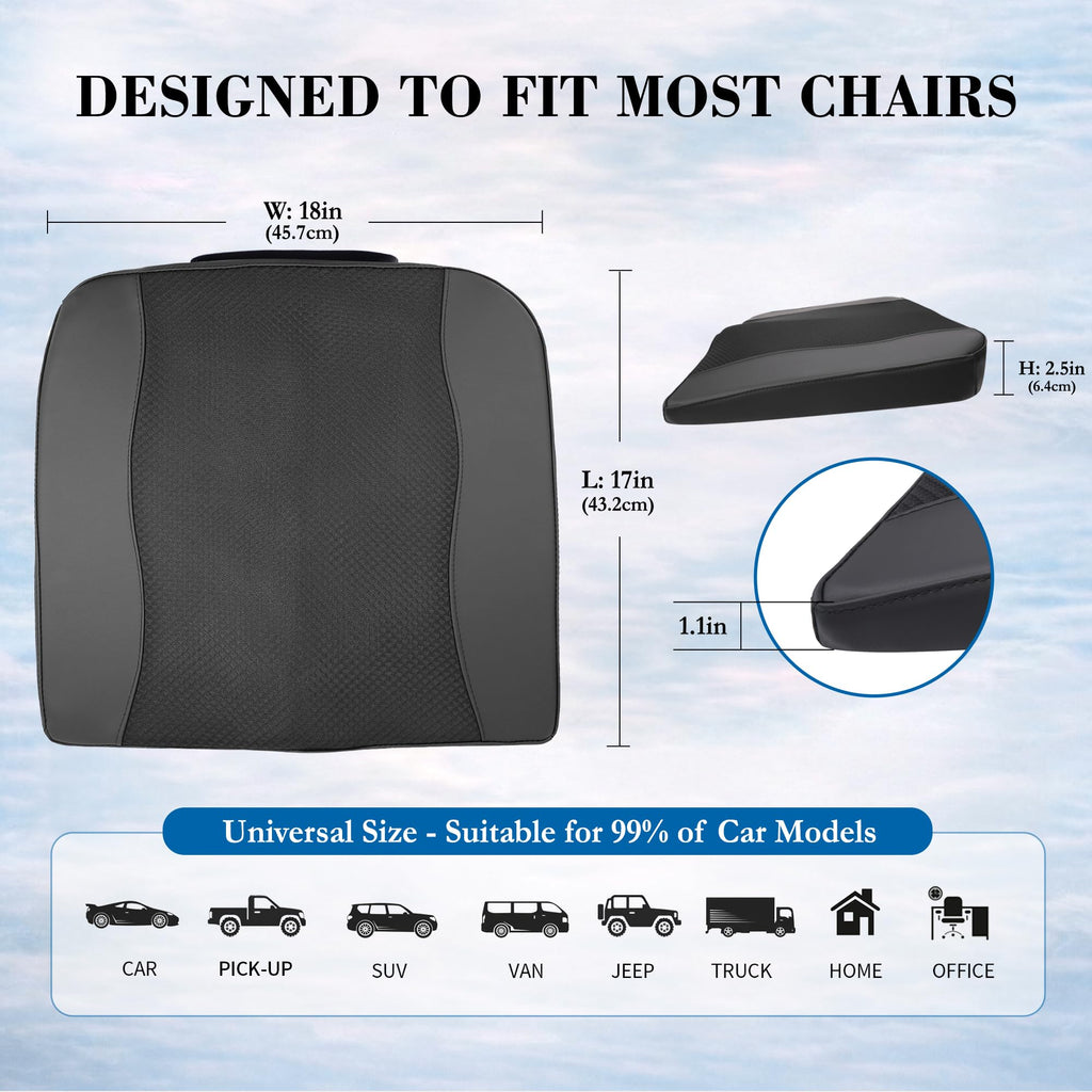 Memory Foam Car Seat Cushion H7899