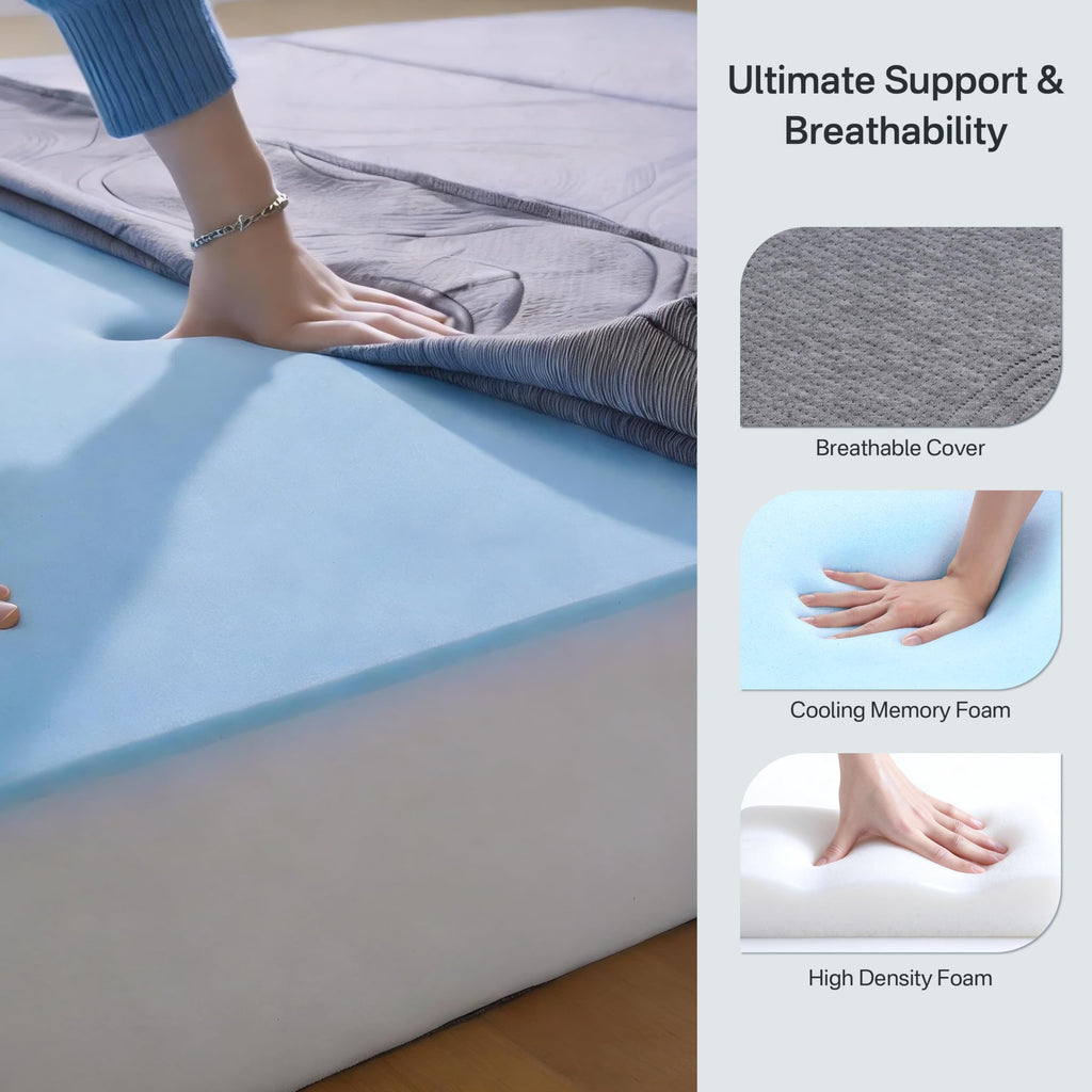4 Inch Memory Foam Foldable Mattress Q243188