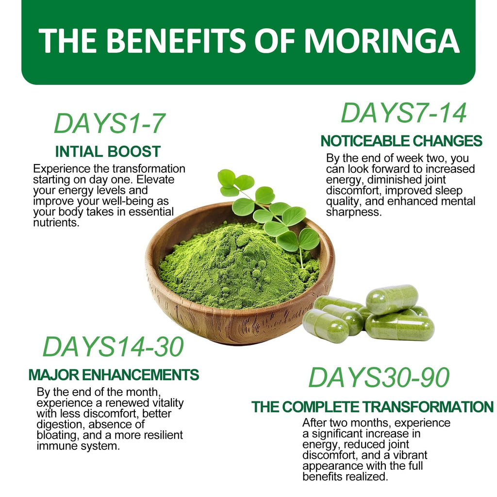Moringa Capsules 800mg 120 Capsules D271