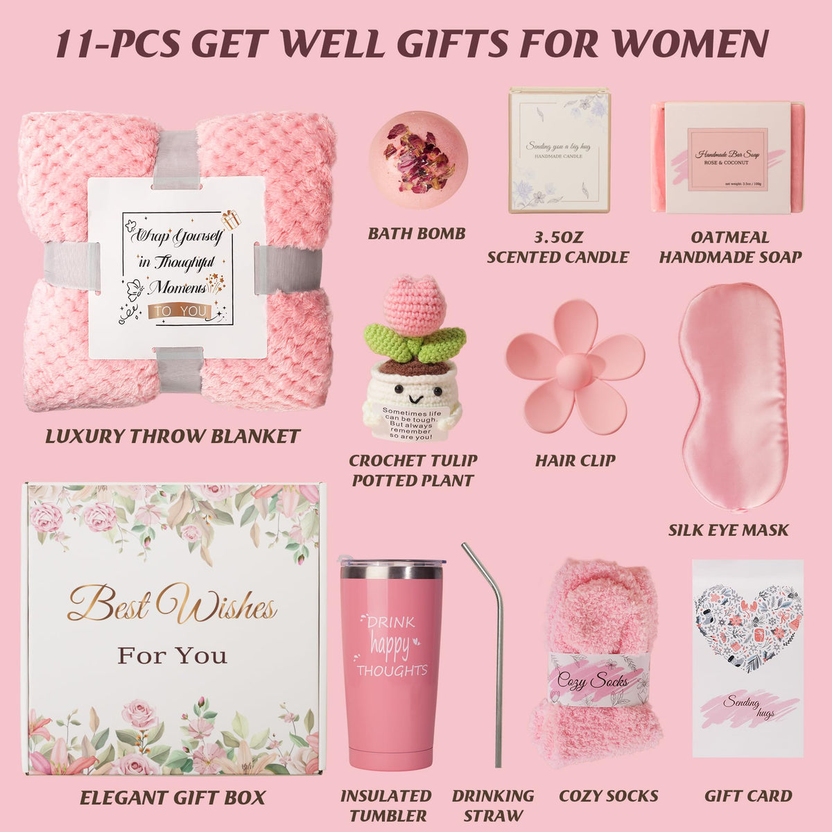 Get Well Gifts Set for Women U692