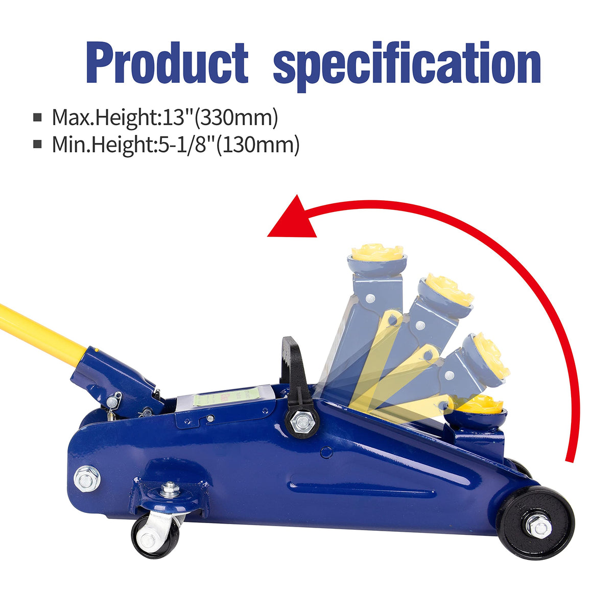 2-Ton Hydraulic Floor Jack X15930
