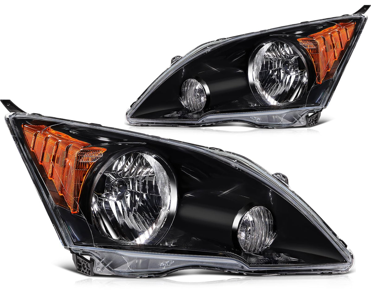 Chrome Housing Clear Corner Headlight Assembly D114727
