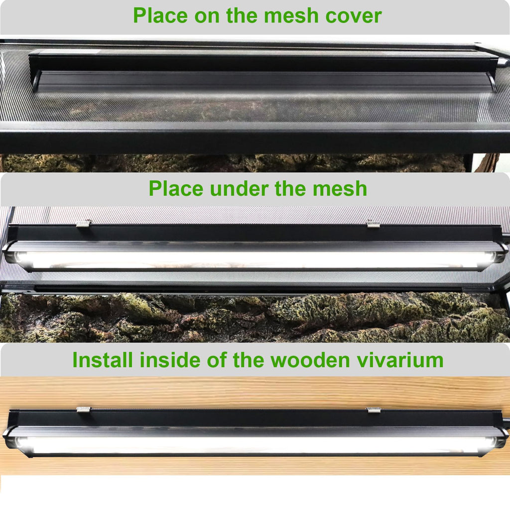 24W 22 Inch UVB Reptile Light Fixture N47516