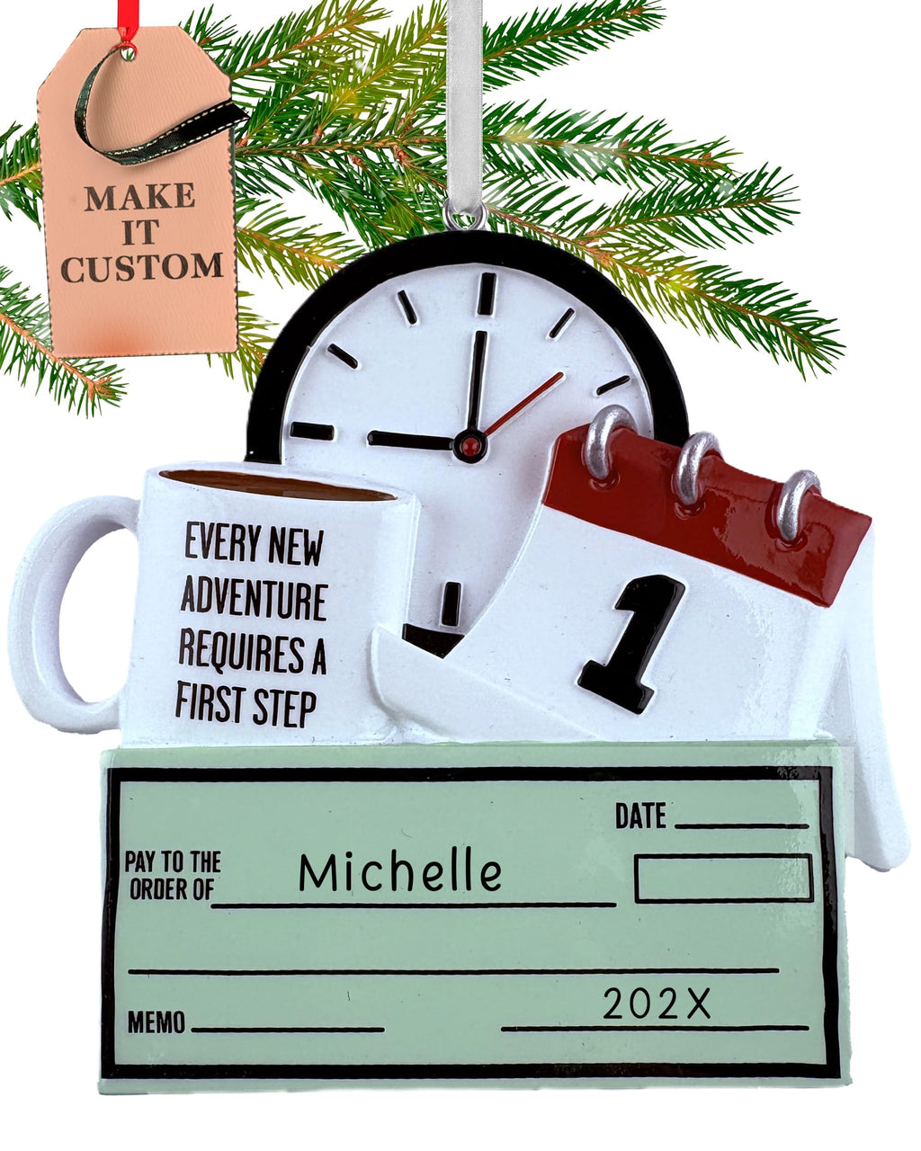 New Job Ornament 2026 Z98880